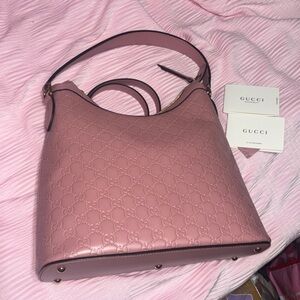 Gucci Pink Shoulder Bag
